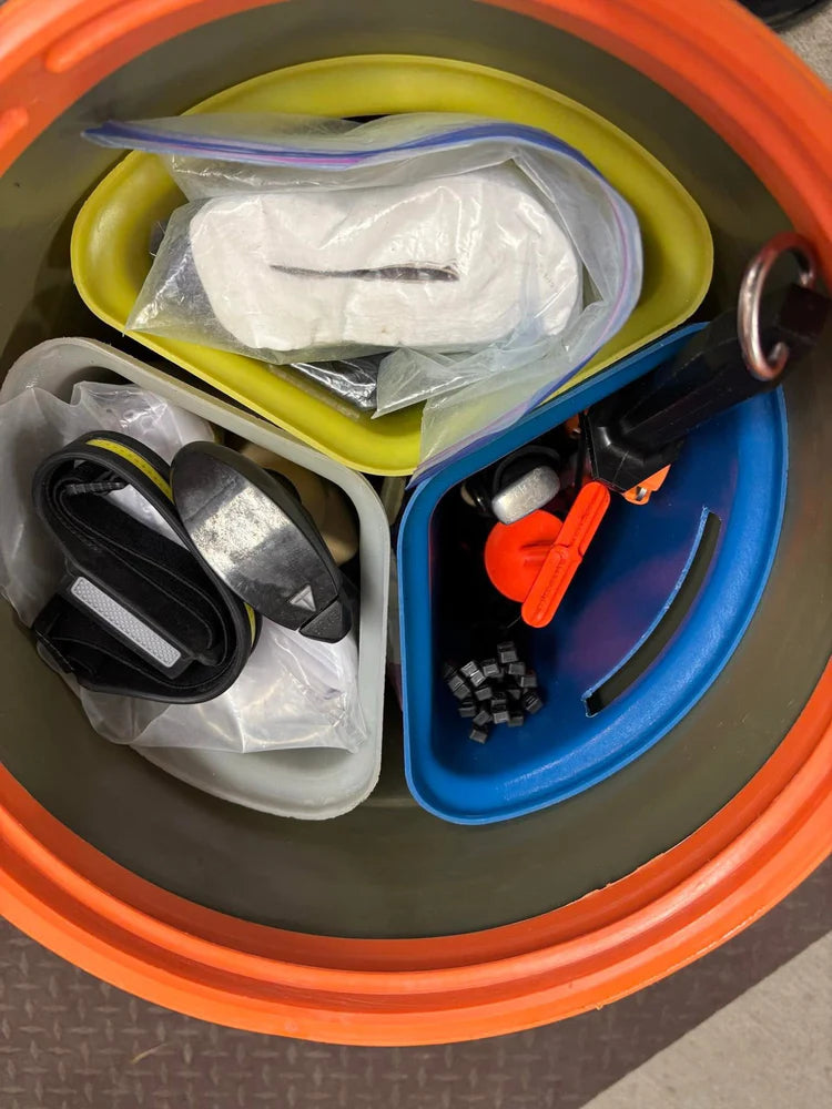 Switch Up Bucket -  5 Gallon Bucket w/inserts & EZ Peel Lid