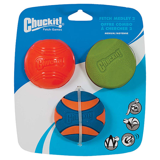 Chuck It - Fetch Medley 3 pk