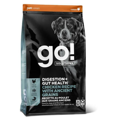 GO! Dog Food - Gut Health w/Ancient Grains 22lb