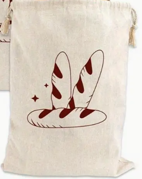 Linen Bread Storage Bag