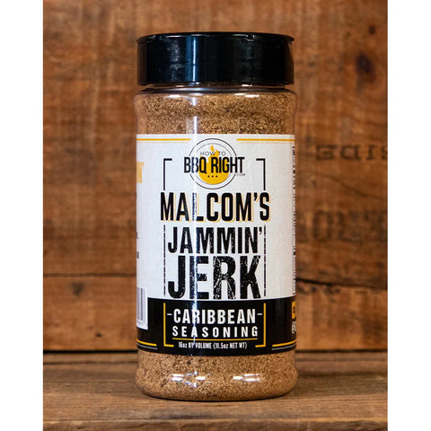 BBQ Right - Malcom's Jammin' Jerk Caribbean Seasoning