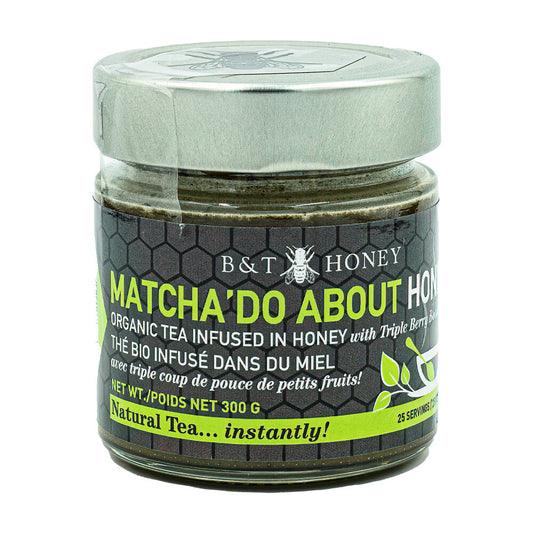 B&T Honey Tea Infused Honey - Matcha'Do About Honey