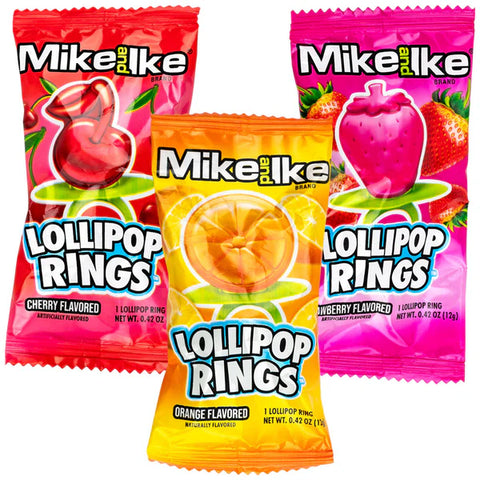 Candy - Mike and Ike Lollipop Rings