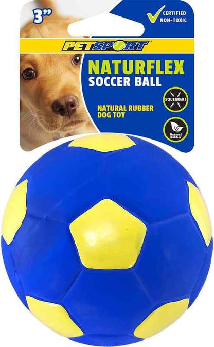 PetSport - Naturflex Squeaker Sports Ball
