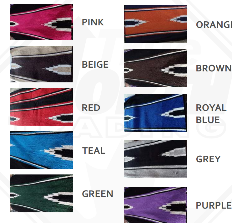 True North- Bare Back Pad with Stirrups and Girth- Assorted Colours