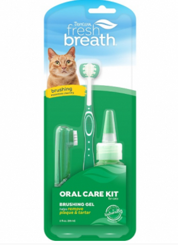 Tropiclean Fresh Breath Oral Care Kit for cat