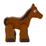 Toys - Wooden Posable Farm Animals