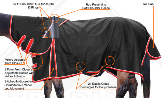 True North - Rain Sheet w/Detachable Neck