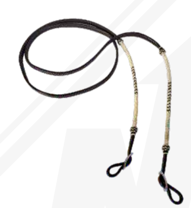 True North - Rawhide Set - Head Stall, Breast Collar, Roper Reins - Dark Oil
