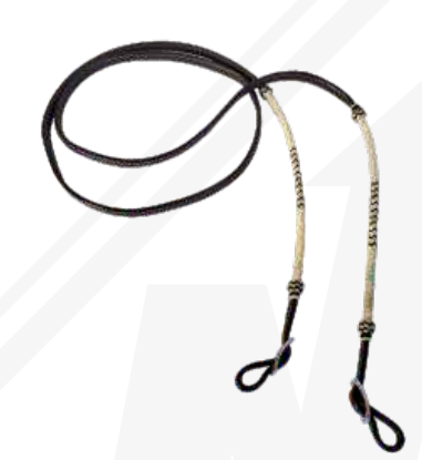 True North- Rawhide Set- Head Stall, Breast Collar, Roper Reins- Dark Oil