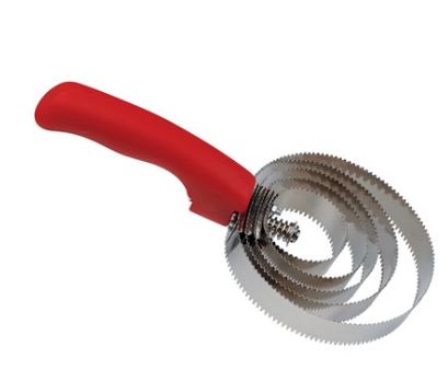 Curry Comb Metal Round Small Reversible Blade
