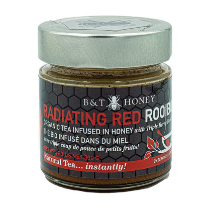 B&T Honey Tea Infused Honey - Radiating Red Rooibos