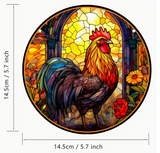 Acrylic Hanging Rooster- - Decor