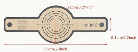 Round Silicone Baking Mat