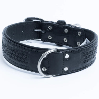 Angel - Leather Dog Collar - Santa Fe