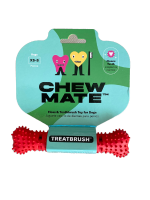 Chew Mate - Natural Rubber Dog Treatbrush