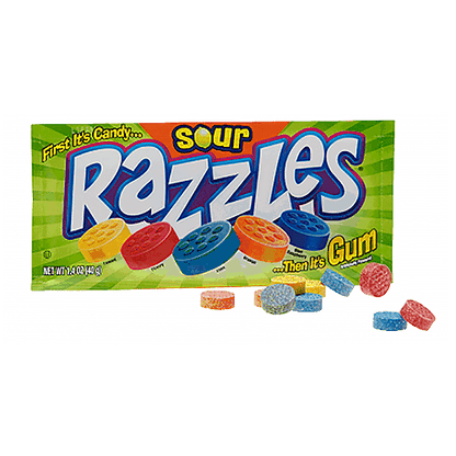 Candy - Razzles Tropical
