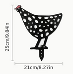 Standing Chicken Flower Pot Decor