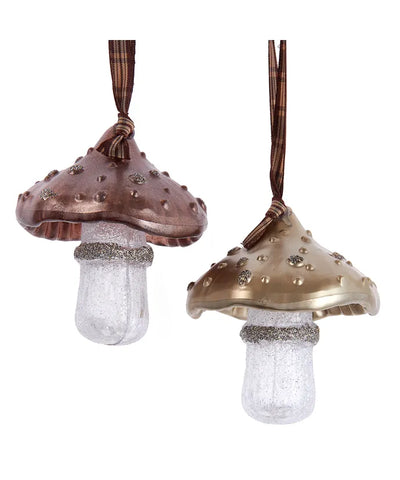 Kurt S. Adler - Rustic Glam Mushroom Ornament