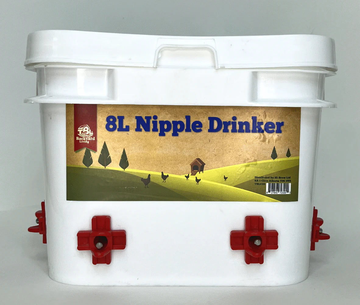 Nipple Chicken Waterer - Center Placement