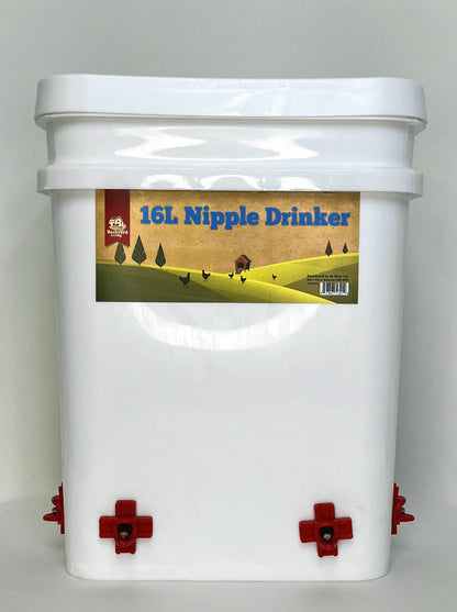 Nipple Chicken Waterer - Center Placement