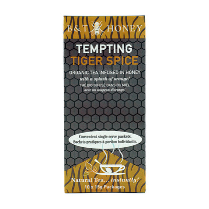 B&T Honey Tea Infused Honey - Tempting Tiger Spice