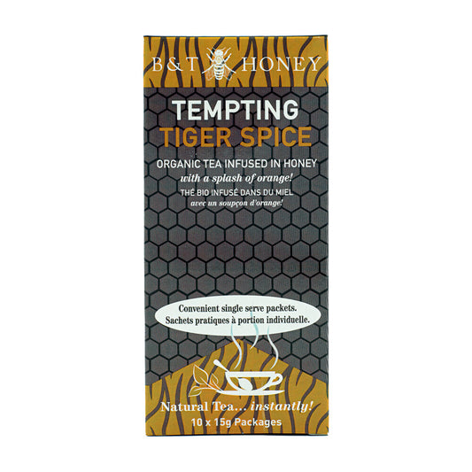 B&T Honey Tea Infused Honey - Tempting Tiger Spice