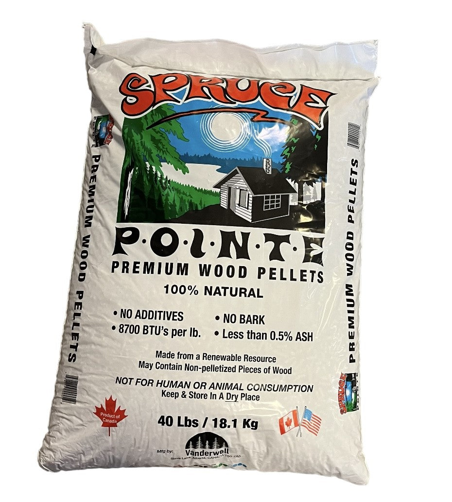 Premium Wood Heating/Bedding Pellets - 40lbs