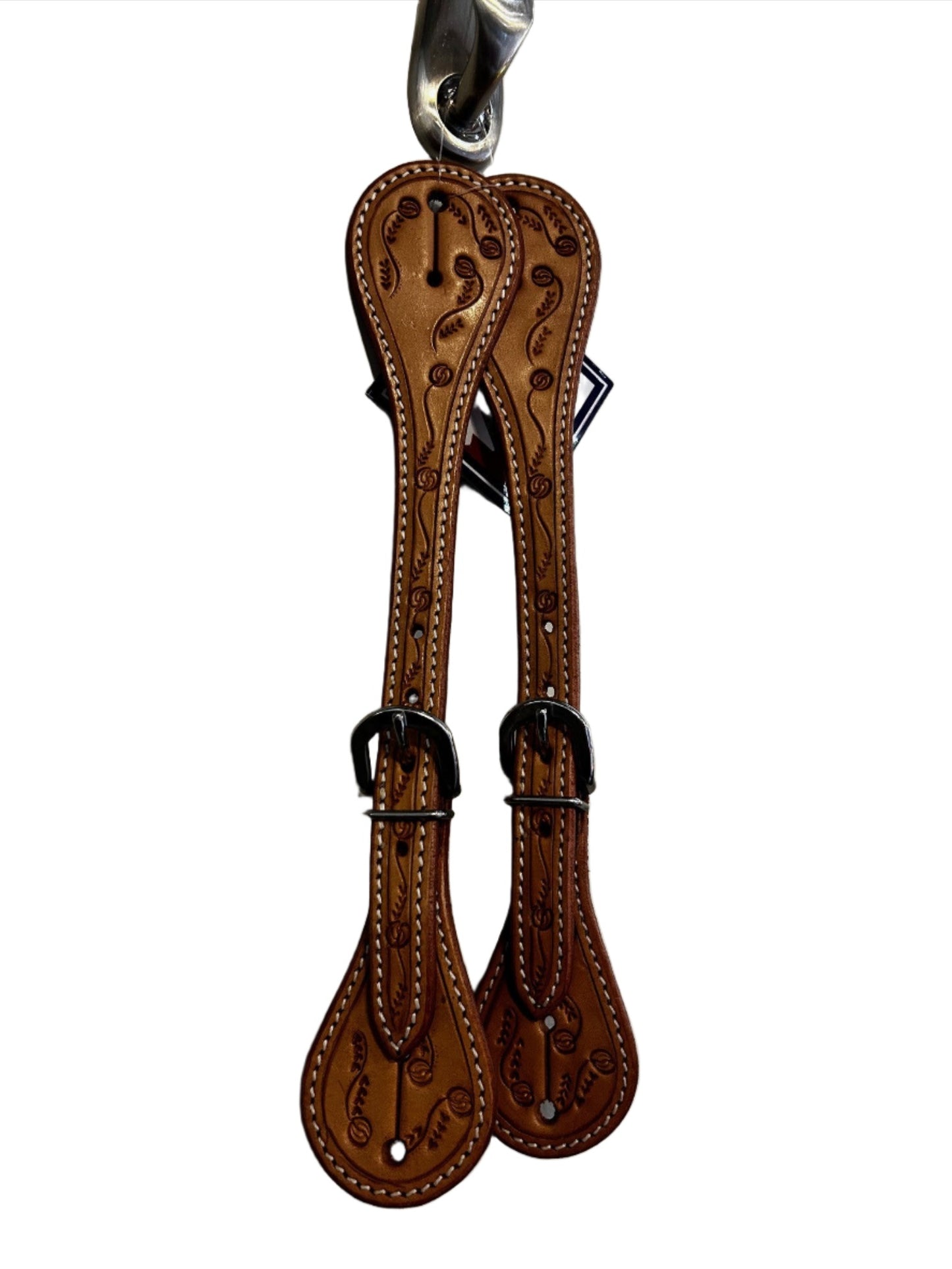 True North - Spur Straps - Floral Carving