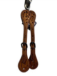 True North-Spur Straps- Floral Carving