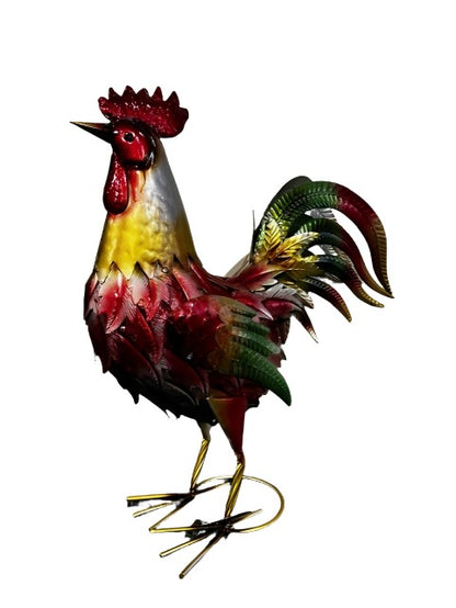 Metal Decorative Rooster