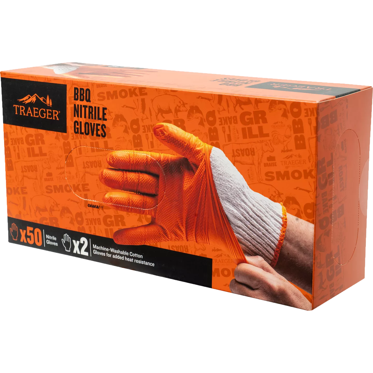 Traeger Griling - BBQ Nitrile Gloves w/Cotton Glove Set