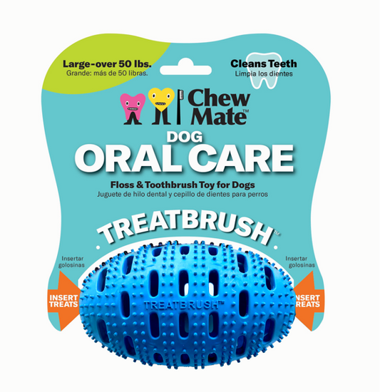 Chew Mate - Natural Rubber Dog Treatbrush