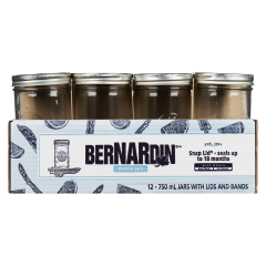 Bernardin Jars - 750mL Wide Mouth