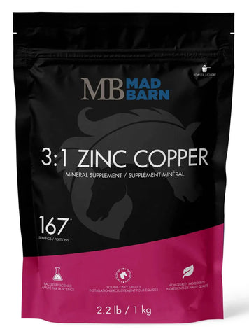 Mad Barn - 3:1 Zinc Copper Mineral Supplement