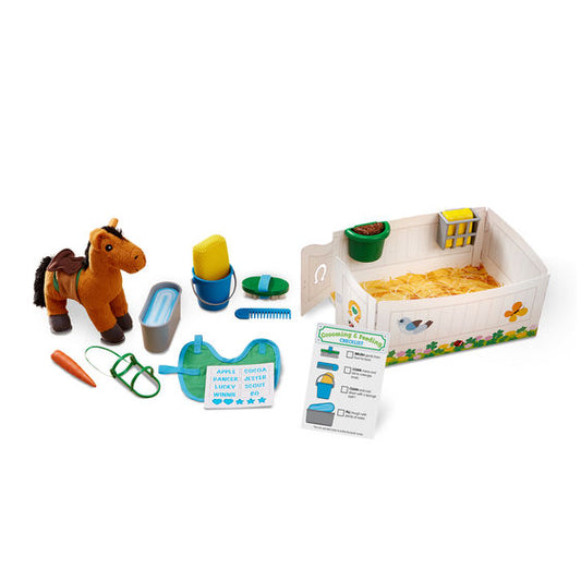Toys - Melissa & Doug - Horse Care Play Set