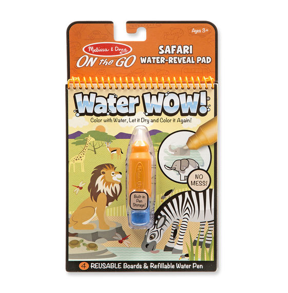 Toys - Melissa & Doug - On the Go - Water Wow Book!
