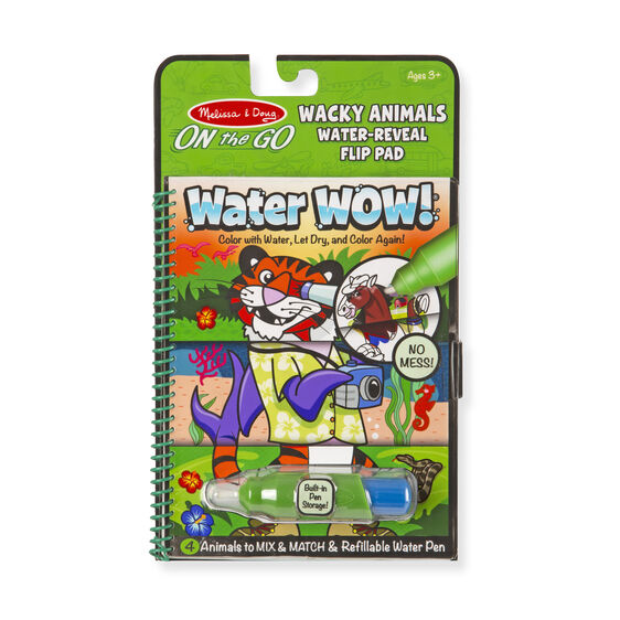 Toys - Melissa & Doug - On the Go - Water Wow Book!