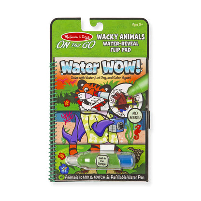 Toys - Melissa & Doug - On the Go - Water Wow Book!