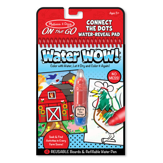 Toys - Melissa & Doug - On the Go - Water Wow Book!