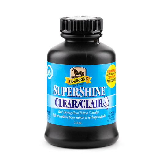 Absorbine - Supershine Hoof Polish & Sealer - Clear - 240ml