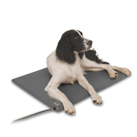 Lectro - Kennel Heated Mat w/ Removable fleece cover