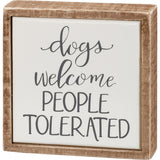 Gift Ware - Block/Box Signs
