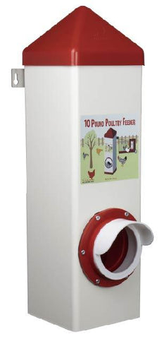 Poultry Feeder (PVC) - 10 lb / 2 Gallon