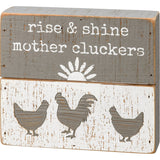 Gift Ware - Block/Box Signs