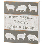 Gift Ware - Block/Box Signs