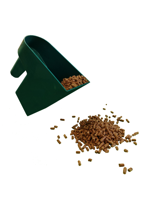 KD - Plastic Feed Scoop - 1 Quart