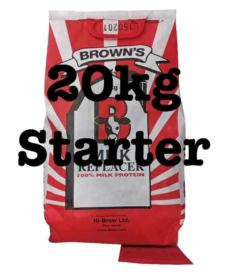 Browns - Calf Starter Milk Replacer (Red Tag)