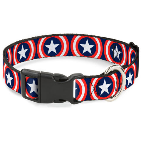 Buckle Collar and Leashes-Marvel-Captain America