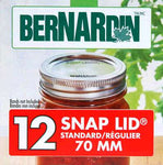 Bernardin - Regular Mouth Snap Lids